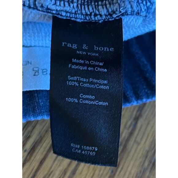 Rag & Bone Miramar Blue Denim Jogger Pants Trousers  Women's Size XS - Picture 4 of 9
